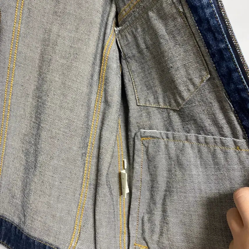 [BUNJANG] Uniqlo Vintage Denim Jacket / [UNIQLO] 올드 유니클로 집업 데님 자켓 M사이즈