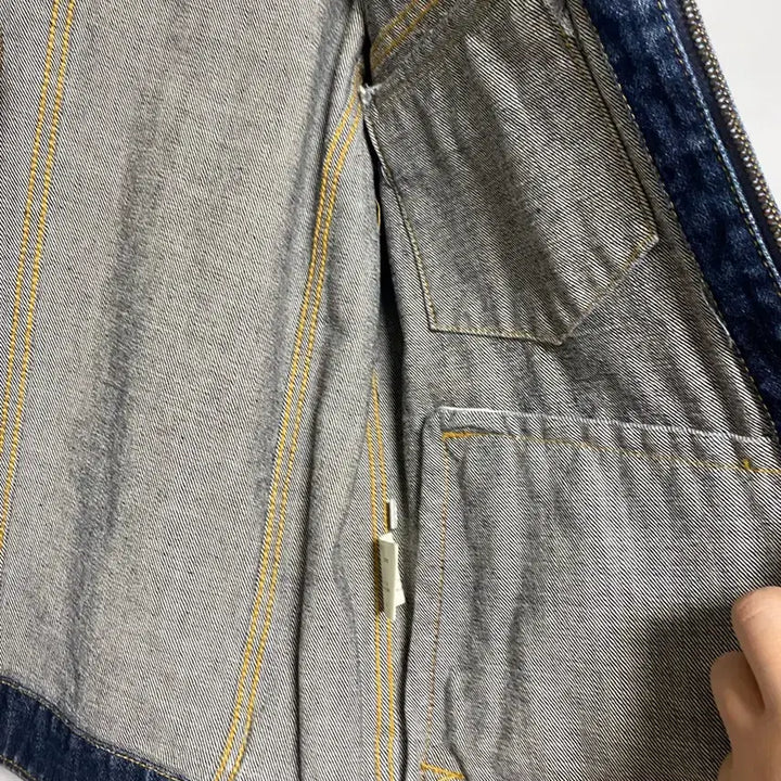 [BUNJANG] Uniqlo Vintage Denim Jacket / [UNIQLO] 올드 유니클로 집업 데님 자켓 M사이즈