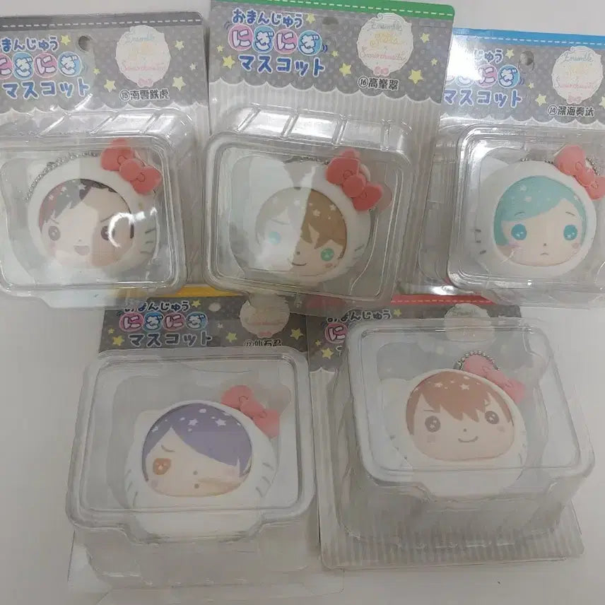 [BUNJANG] Ensemble Stars Ryuseitai Sanrio Collaboration Mascot Bundle Set + Bonus / 앙스타 유성대 산리오 콜라보 마스코트 일괄+덤증정 가격인하