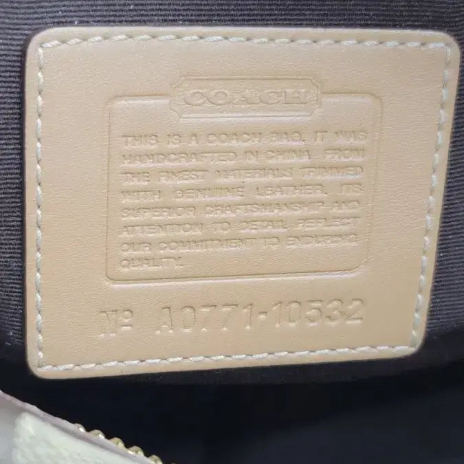 [BUNJANG] Coach Signature Canvas Boston Bag Brown / 코치 시그니처 캔버스 보스턴 백 브라운