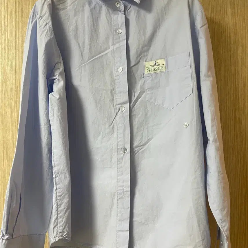 [BUNJANG] Sino Classic Cotton Shirt Light Blue / 시눈 클래식 코튼 셔츠 라이트블루