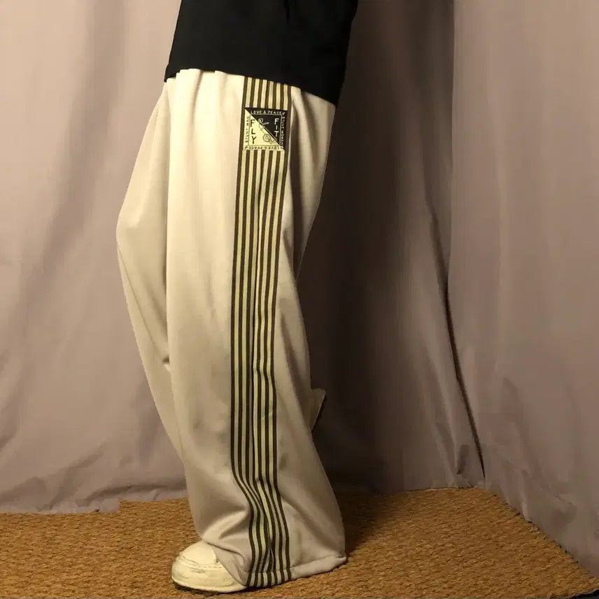 [BUNJANG] Kapital Stuntman Super Baggy Track Pants / 캐피탈 스턴트맨 슈퍼배기 트랙팬츠