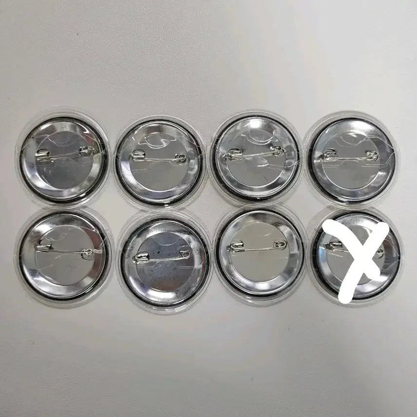 [BUNJANG] Ensemble Stars Mika Kagehira 2nd Anniversary POB Bundle Set Badge / 앙스타 미케지마 마다라 2주년 특전뱃지 7개 일괄 커버포함 하자사진확인