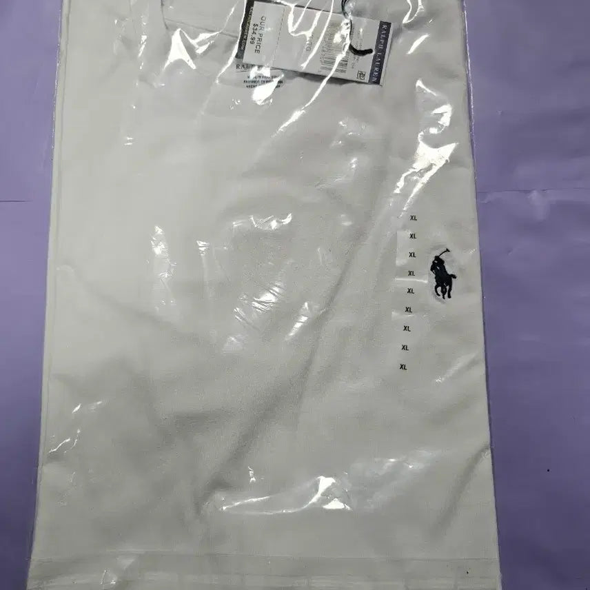 [BUNJANG] Polo Ralph Lauren White T-shirt XL / 폴로 랄프로렌 화이트 반팔티 XL 새상품