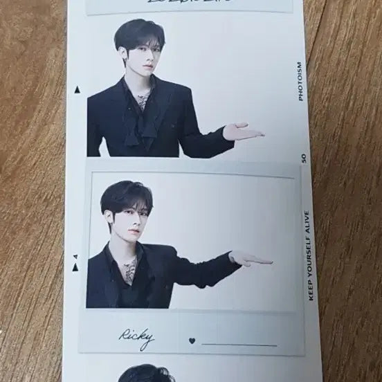 [BUNJANG] ZB1 Ricky Photoism Life Four Cuts / 제베원 포토이즘 인생네컷 리키