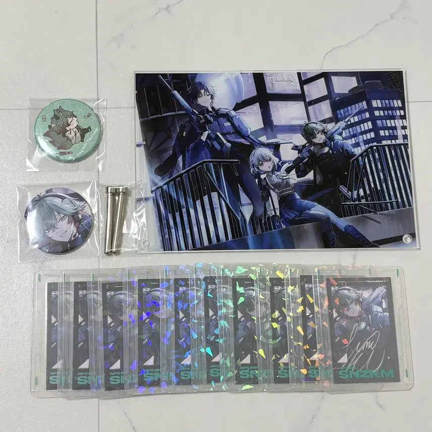 [BUNJANG] NeoPorte Shinonome Tsukumo 1st Anniversary Set Bundle / [일괄|반택포] 네오포르테 시노즈쿠모 데뷔 1주년 세트 츠쿠모 친필 체키