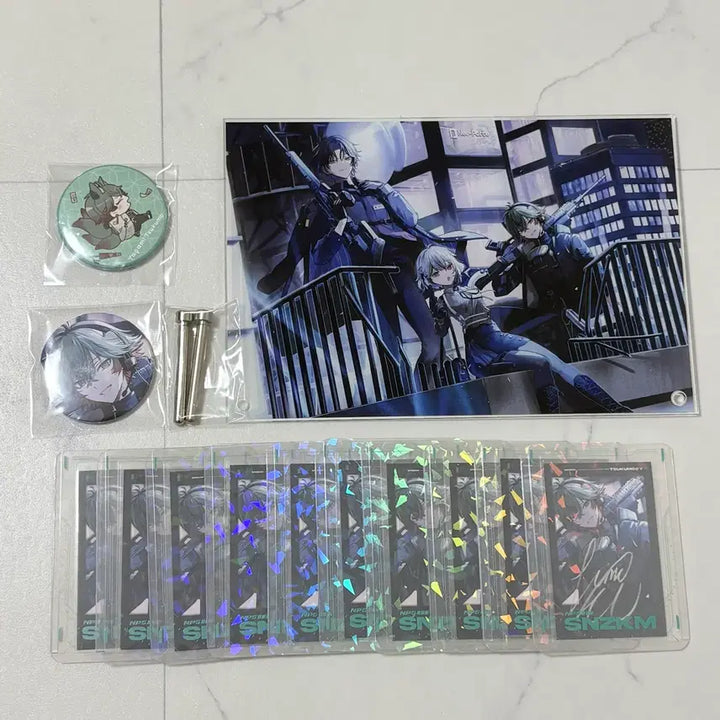 [BUNJANG] NeoPorte Shinonome Tsukumo 1st Anniversary Set Bundle / [일괄|반택포] 네오포르테 시노즈쿠모 데뷔 1주년 세트 츠쿠모 친필 체키