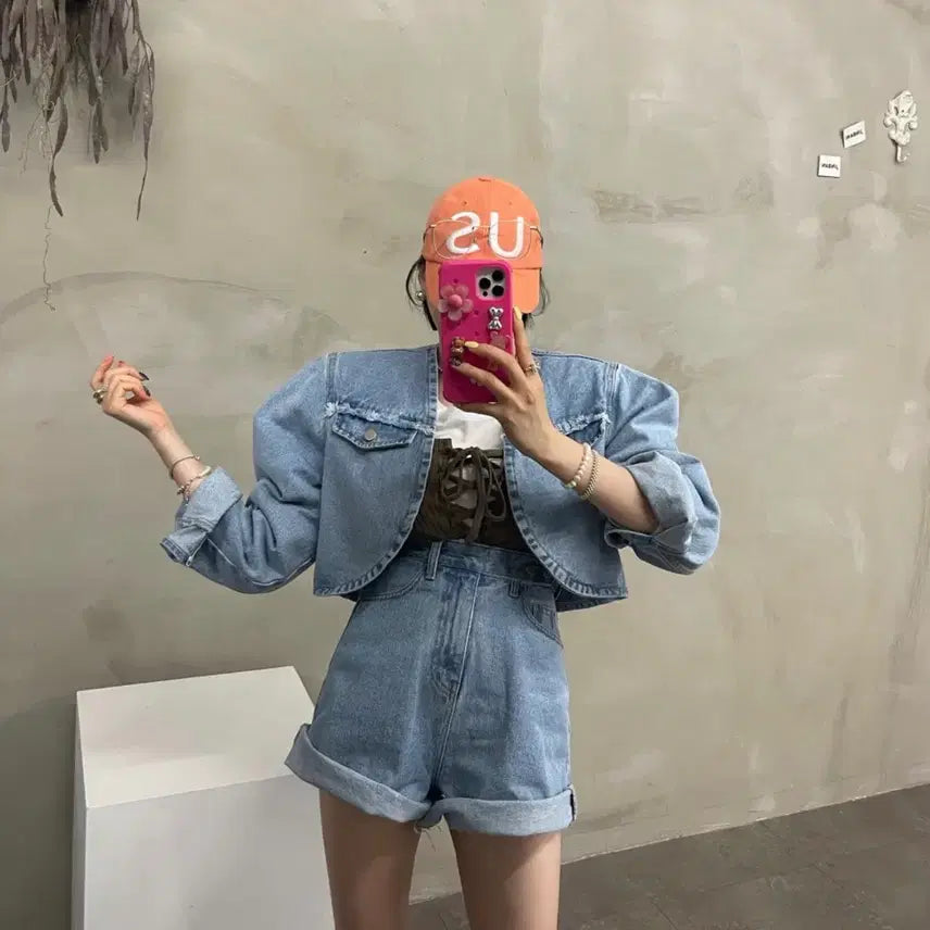 [BUNJANG] Denim Jacket / (새상품) 리바청자켓 연청 진바니제작