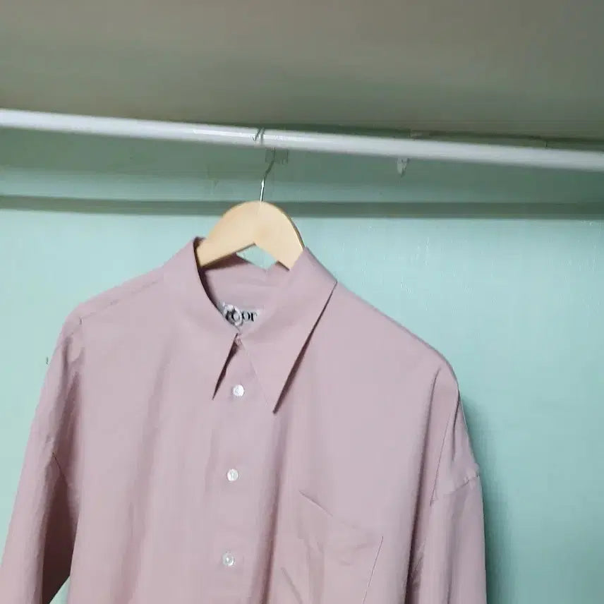 [BUNJANG] COOR Overfit Shirt Small Pink / 새상품 쿠어 셔츠 스몰