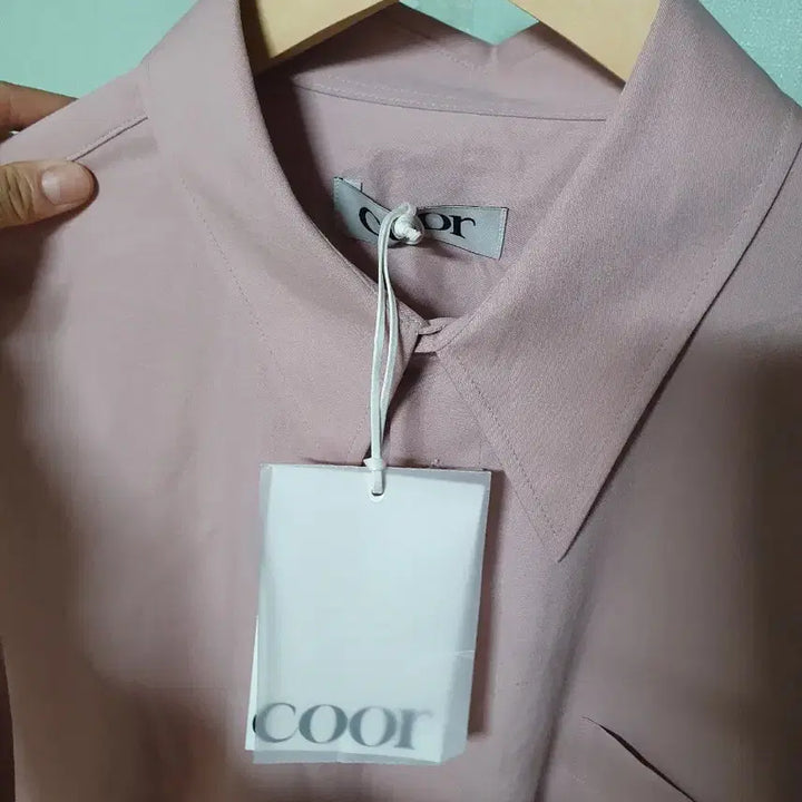 [BUNJANG] COOR Overfit Shirt Small Pink / 새상품 쿠어 셔츠 스몰