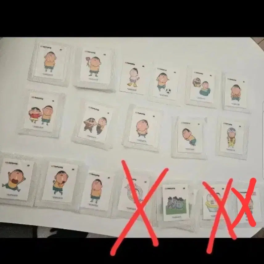 [BUNJANG] Samyang Manggu and Jjangu Ttibuseel Stickers / 삼양 맹구짱구 맹구 띠부씰 스티커