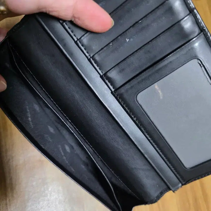 [BUNJANG] Louis Quatorze Black Long Wallet / 루이까또즈 블랙 장지갑