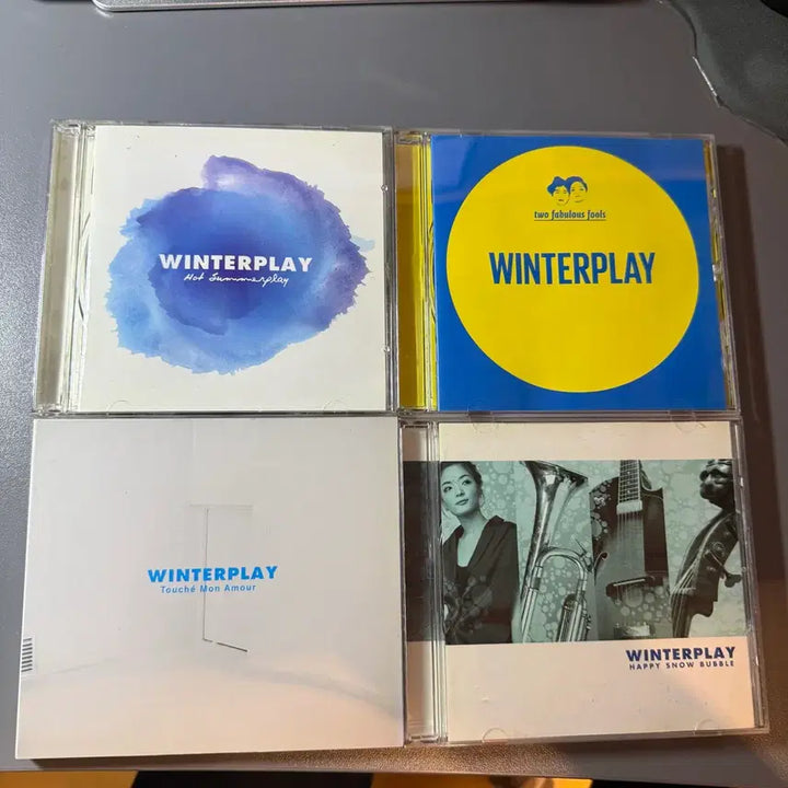 [BUNJANG] Winterplay CD Bundle Set / 윈터플레이 개봉 cd 4장 일괄 판매