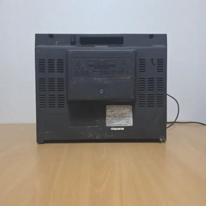 [BUNJANG] Goldstar 14-inch CRT Television / 1990년 14인치 골드스타 블랙 브라운관 TV 빈티지