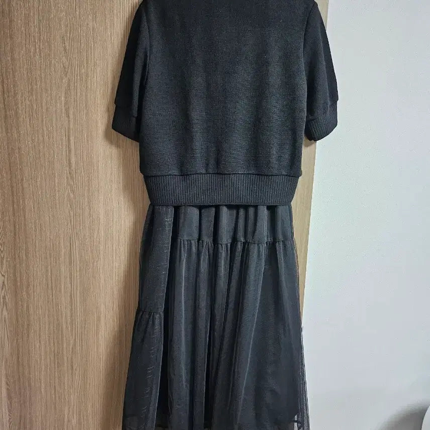 [SOLD OUT] 한섬 SJSJ 레이어드 튤 원피스
