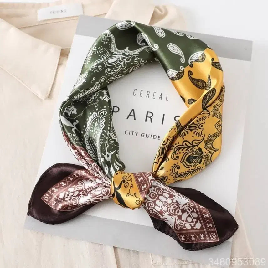[BUNJANG] Paisley Scarf / 페이즐리 스카프(새상품)
