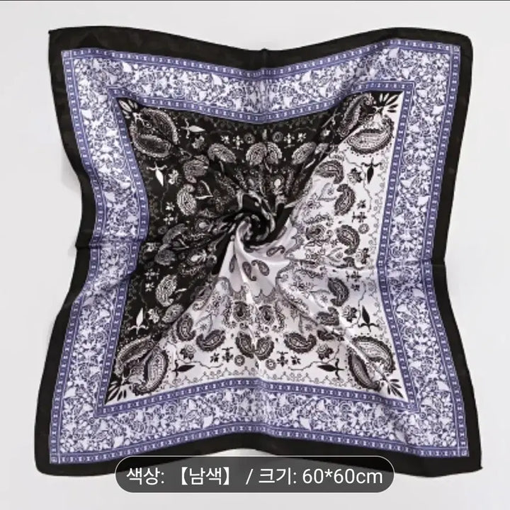 [BUNJANG] Paisley Scarf / 페이즐리 스카프(새상품)
