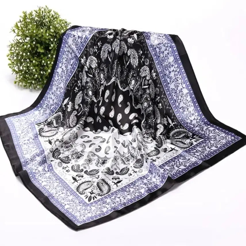 [BUNJANG] Paisley Scarf / 페이즐리 스카프(새상품)