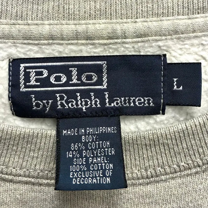 [BUNJANG] Polo Ralph Lauren Vintage Sweatshirt Melange Gray / (L/103)00s 폴로랄프로렌 빈티지 스웻셔츠 맨투맨 멜란지그레이