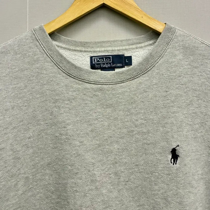 [BUNJANG] Polo Ralph Lauren Vintage Sweatshirt Melange Gray / (L/103)00s 폴로랄프로렌 빈티지 스웻셔츠 맨투맨 멜란지그레이