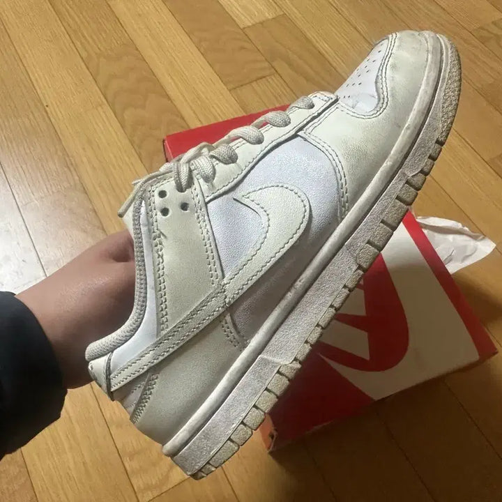 [BUNJANG] Nike Dunk Low White and Sail 230mm Sneakers / (W) 나이키 덩크 로우 화이트 앤 세일 230mm