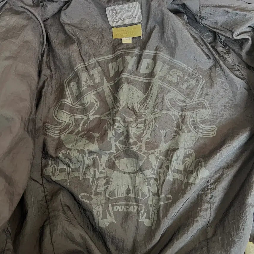 [BUNJANG] Diesel x Ducati Racing Windbreaker Jacket / 디젤x 두카티 DUCATI 남성 블랙 레이싱 바람막이점퍼 바이크자켓 S
