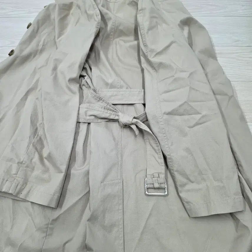[BUNJANG] Matinkim Beige Long Trench Coat / 마뗑킴 베이지 롱 트렌치코트