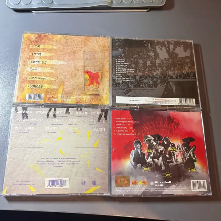 [BUNJANG] Various Artists Music Album CD / 히스테릭스 달빛요정 9와숫자들 게이트플라워스 cd 음악 앨범