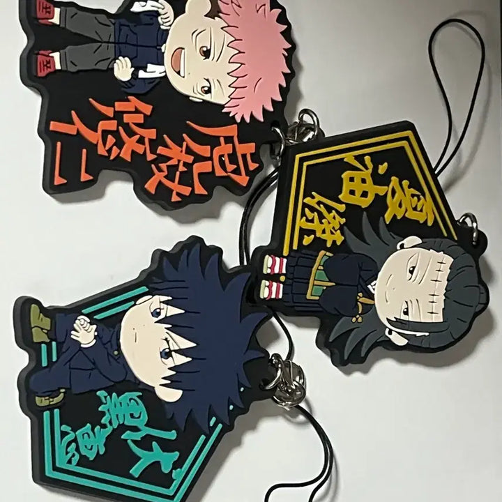 [BUNJANG] Jujutsu Kaisen G-Shop Megumi Geto Keyring Bundle Set / 일괄) 주술회전 g상 유지 메구미 게토 키링