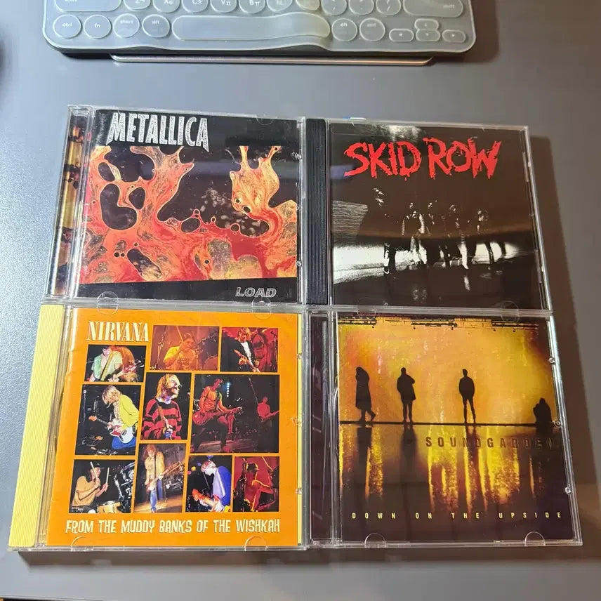 [BUNJANG] Skid Row, Soundgarden, Nirvana, Metallica CDs / 스키드로우 사운드가든 너바나 메탈리카 음악 cd 앨범
