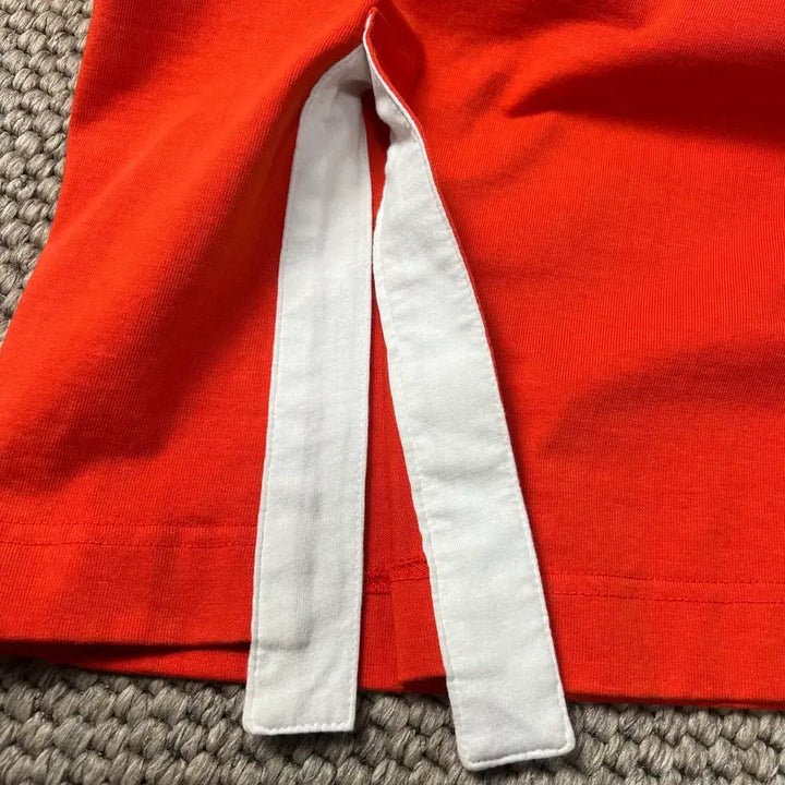[BUNJANG] Solid Homme Oversized Split Hem T-shirt / 솔리드옴므 오버핏 절개 반팔 티셔츠 50