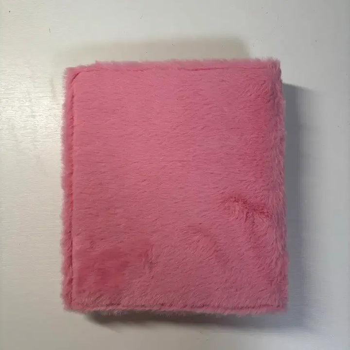 [BUNJANG] Pink Fur Binder / 털 바인더