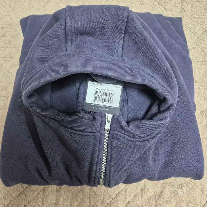 [BUNJANG] Entire Studios Ink Hooded Zip-Up Hoodie / 엔타이어스튜디오 풀 집 잉크 후드집업