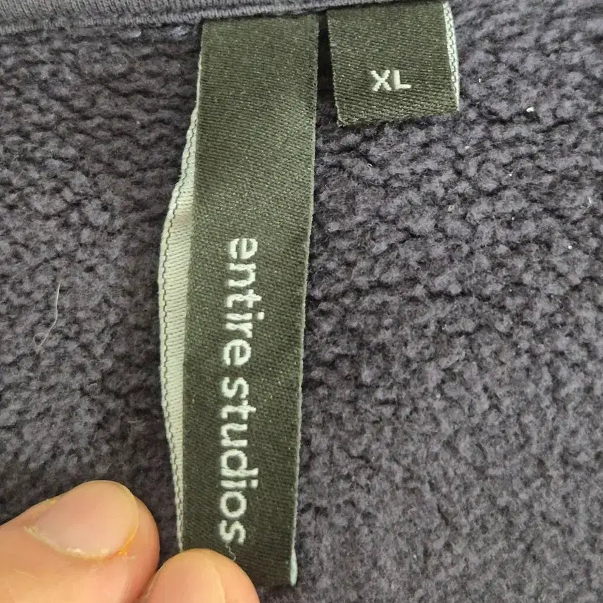 [BUNJANG] Entire Studios Ink Hooded Zip-Up Hoodie / 엔타이어스튜디오 풀 집 잉크 후드집업