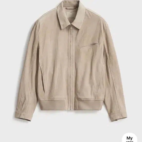 [BUNJANG] Pottery Goatskin Suede Blouson Jacket / 31일까지 할인) 포터리 고트스킨 스웨이드 블루종 3사이즈