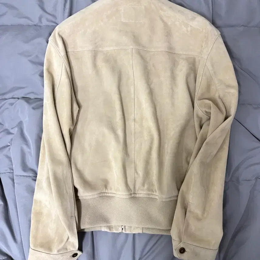 [BUNJANG] Pottery Goatskin Suede Blouson Jacket / 포터리 고트스킨 스웨이드 블루종 3사이즈
