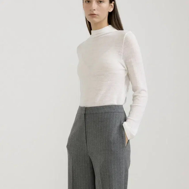 [BUNJANG] Autete Wool Moss Crepe Pola T-Shirts / 오떼뜨 WOOL MOSS CRAPE POLA T-SHIRTS