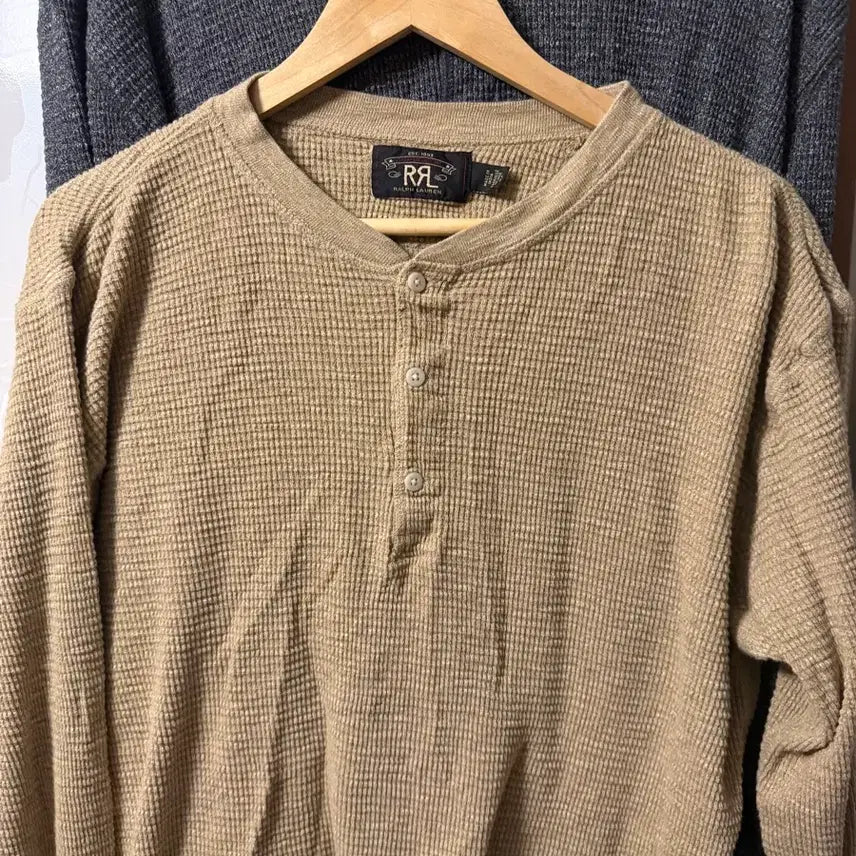 [BUNJANG] RRL Henry Neck Top / Rrl헨리넥
