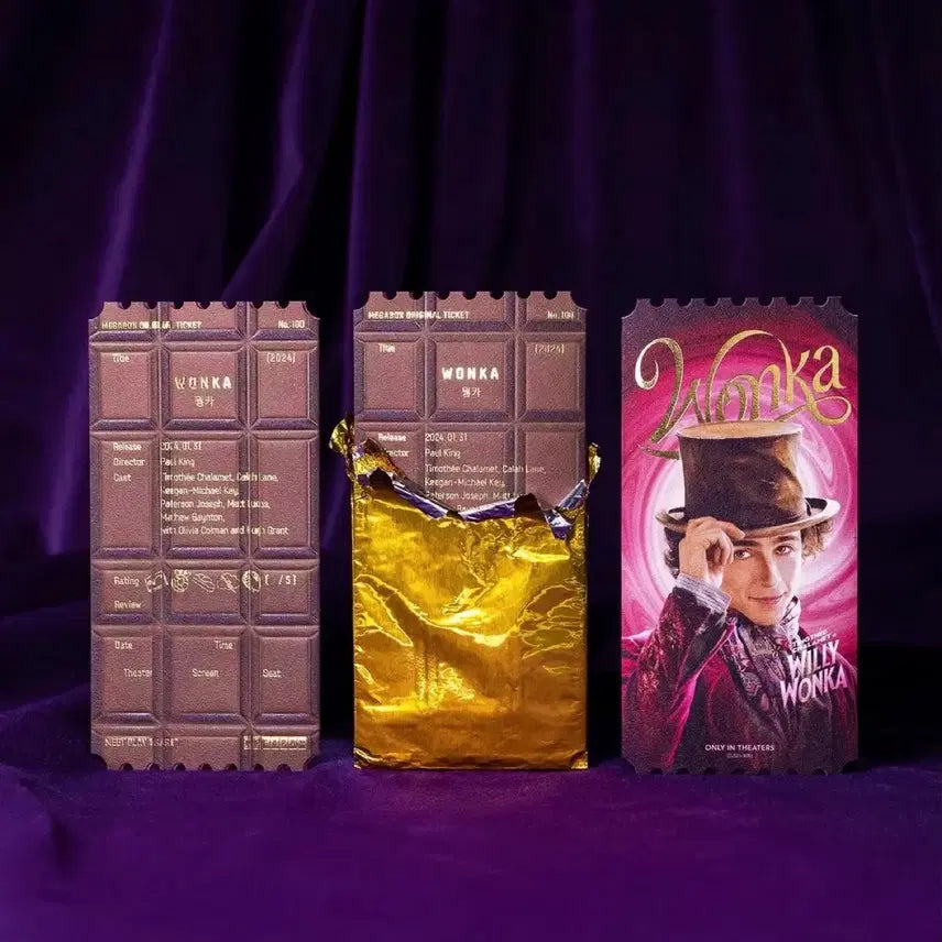 [BUNJANG] Wonka Original Ticket Movie Merchandise / [영화 굿즈] 웡카 오리지널티켓