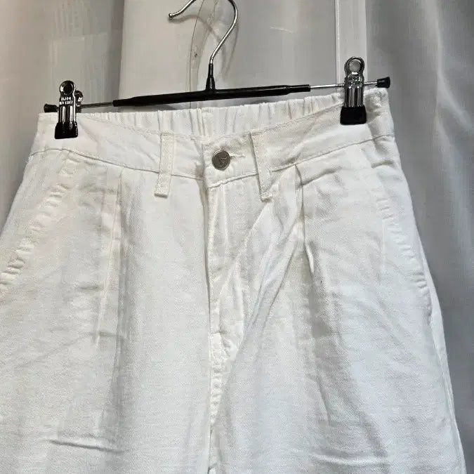 [BUNJANG] Pintuck High-Waist Back-Elastic Trousers / S싸이즈 핀턱 허리뒷밴딩 팬츠