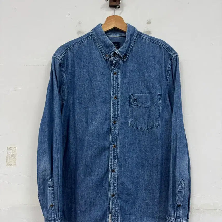 [BUNJANG] Hazzys Denim Shirt / (105)헤지스 데님셔츠