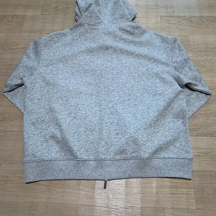 [BUNJANG] KKEEE Two-Way Hoodie Zip-Up Melange Gray / 새상품)KKEEE 투웨이 후드집업 멜란지 그레이
