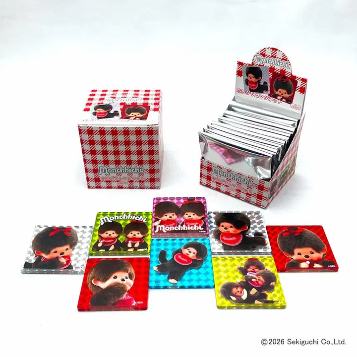 [BUNJANG] Monchhichi Hologram Acrylic Magnet / 2026년 몬치치 신상 정품 홀로그램 아크릴 마그넷 랜덤 1종
