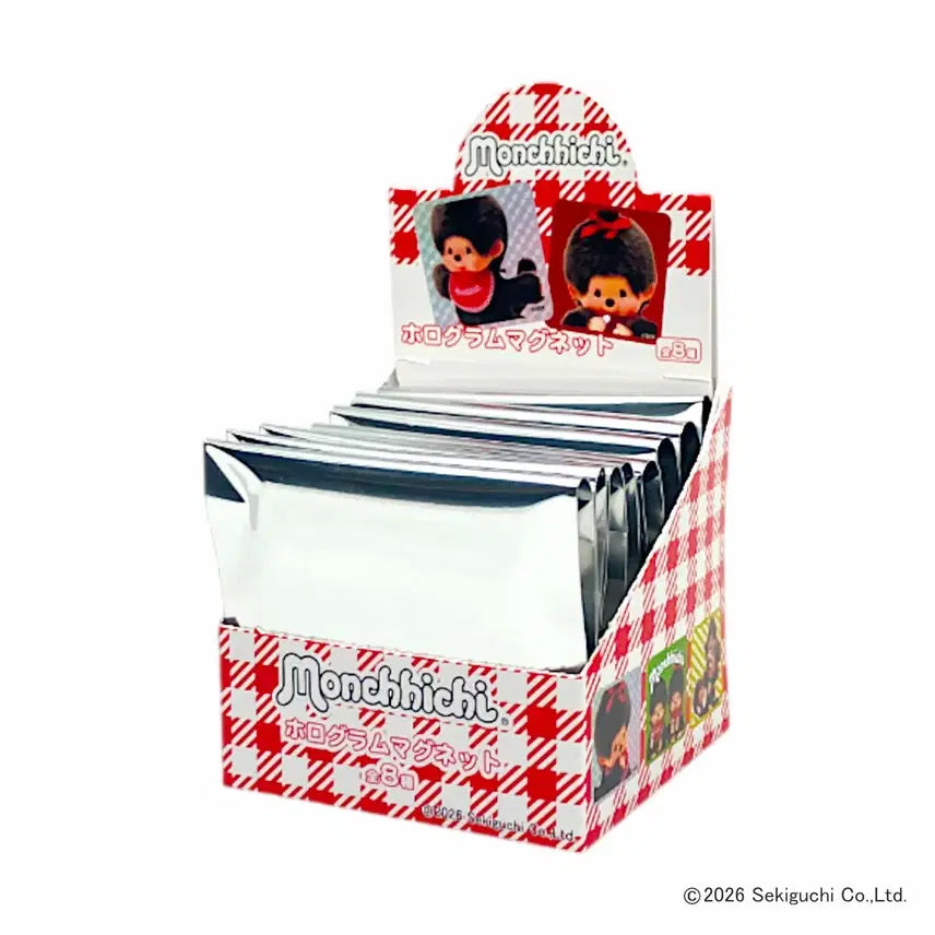 [BUNJANG] Monchhichi Hologram Acrylic Magnet / 2026년 몬치치 신상 정품 홀로그램 아크릴 마그넷 랜덤 1종
