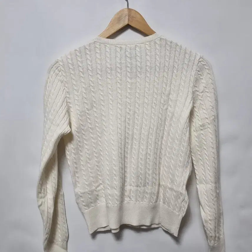 [BUNJANG] Polo Ralph Lauren Cable Knit Cardigan / 폴로 랄프로렌 케이블 니트 가디건 XL(16)