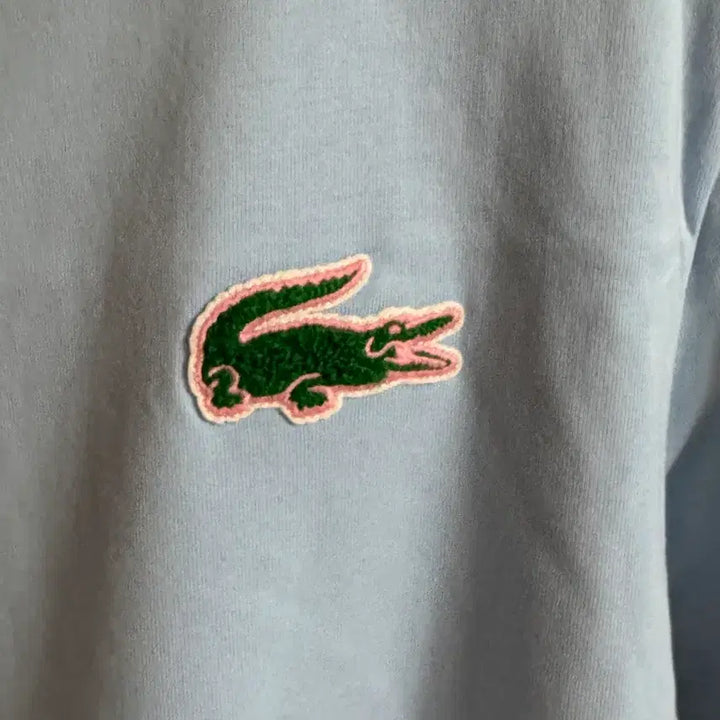 [BUNJANG] Lacoste Loose Fit 36 Short Sleeve T-shirt / 정품 라코스테 루즈핏 36 반팔 티셔츠 여름 반팔티 미스치프 자라