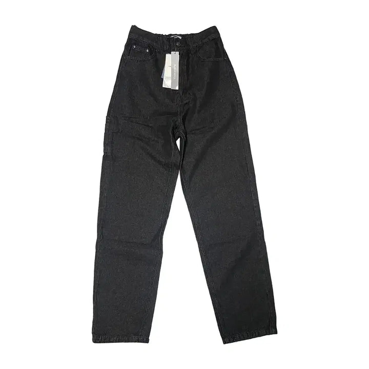 [BUNJANG] Code Graphy Black Carpenter Pants / 코드그라피 블랙 카펜터 팬츠