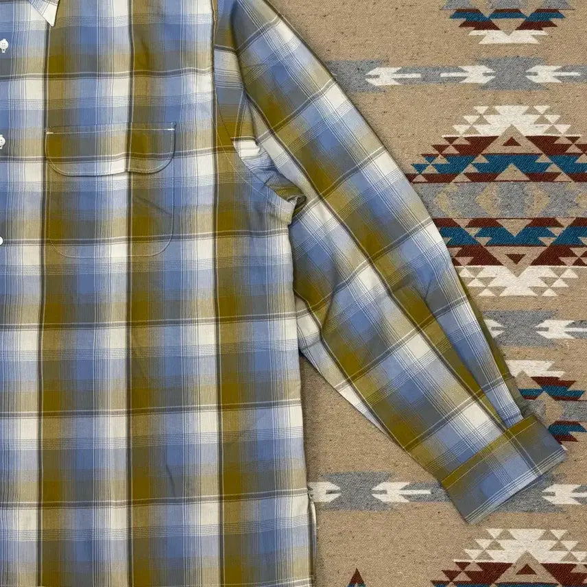 [BUNJANG] Nanamica Regular Collar PK Shirt Yellow x Socks - XL / [XL] 나나미카 레귤러 카라 PK 셔츠 옐로우x삭스