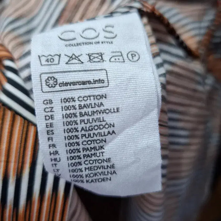 [BUNJANG] COS Dot Pattern Shirt / 코스 COS 도트 셔츠