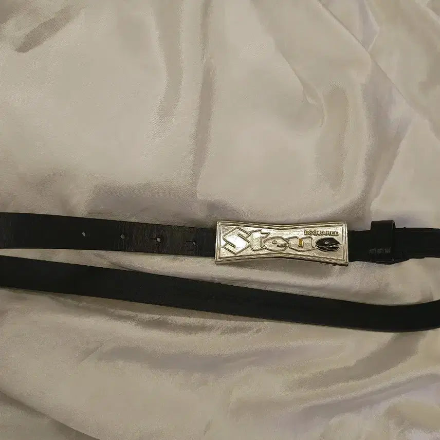 [BUNJANG] DSQUARED2 Steue Leather Belt / 디스퀘어드2 Steue 레더 벨트